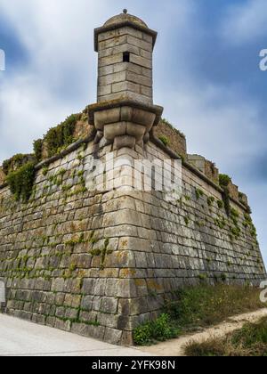 St. Francisco Xavier Fort (Castelo do Queijo), Porto, Portugal. Stockfoto