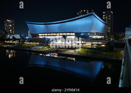 Ariake Arena, Tokio, Japan. November 2024. Allgemeine Ansicht, 3. NOVEMBER 2024 - Volleyball : 2024-25 SV. LIGASPIEL zwischen Suntory Sunbirds Osaka - Tokyo Great Bears in der Ariake Arena, Tokio, Japan. Kredit: MATSUO. K/AFLO SPORT/Alamy Live News Stockfoto