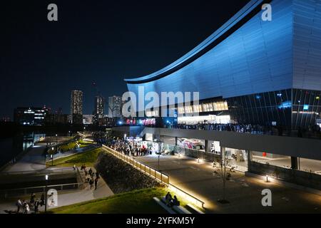 Ariake Arena, Tokio, Japan. November 2024. Allgemeine Ansicht, 3. NOVEMBER 2024 - Volleyball : 2024-25 SV. LIGASPIEL zwischen Suntory Sunbirds Osaka - Tokyo Great Bears in der Ariake Arena, Tokio, Japan. Kredit: MATSUO. K/AFLO SPORT/Alamy Live News Stockfoto