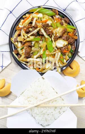 Rindfleisch Szechuan Stockfoto