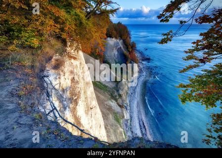 Wissower Klinken, Küstenlandschaft, Insel Rügen, Deutschland Stockfoto