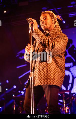 Schwarze Pumas im Concerto al Fabrique, Mailand. Foto di Davide Merli - Alamy Stockfoto