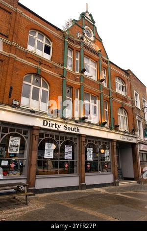 Dirty South Pub und Veranstaltungsort für Live-Musik, Lewisham, London, England, Großbritannien. Stockfoto