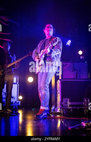 Schwarze Pumas im Concerto al Fabrique, Mailand. Foto di Davide Merli - Alamy Stockfoto