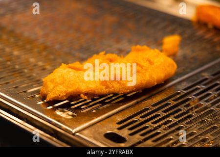 Fisch in heißem Schrank Stockfoto