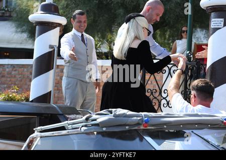 Venedig, Italien. September 2024. Lady Gaga besucht das 81. Internationale Filmfestival Venedig im Venice Hotel Excelsior in Venedig. (Foto: Luigi Lorio/SOPA Images/SIPA USA) Credit: SIPA USA/Alamy Live News Stockfoto