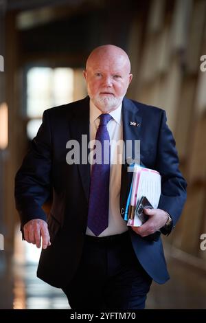 Edinburgh Schottland, Vereinigtes Königreich 05. November 2024. Colin Beattie MSP im schottischen Parlament. Credit sst/alamy Live News Stockfoto