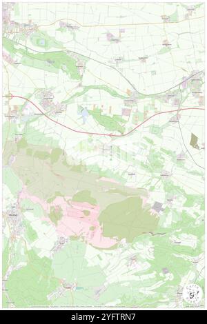 Mühlberg, Deutschland, Thüringen, N 50 25' 17''', N 11 53' 54''', Karte, Karte, Kartenbild 2024 veröffentlicht. Erkunden Sie Cartascapes, eine Karte, die die vielfältigen Landschaften, Kulturen und Ökosysteme der Erde enthüllt. Reisen Sie durch Zeit und Raum und entdecken Sie die Verflechtungen der Vergangenheit, Gegenwart und Zukunft unseres Planeten. Stockfoto