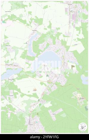 Wandlitz, Deutschland, Brandenburg, N 52 44' 27'', N 13 27' 24''', Karte, Cartascapes Map, veröffentlicht 2024. Erkunden Sie Cartascapes, eine Karte, die die vielfältigen Landschaften, Kulturen und Ökosysteme der Erde enthüllt. Reisen Sie durch Zeit und Raum und entdecken Sie die Verflechtungen der Vergangenheit, Gegenwart und Zukunft unseres Planeten. Stockfoto