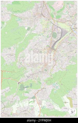 Rega Stuttgart City Center, Regierungsbezirk Stuttgart, DE, Deutschland, Baden-Württemberg, n 48 46' 31''', N 9 9' 54'', Karte, Cartascapes Map, veröffentlicht 2024. Erkunden Sie Cartascapes, eine Karte, die die vielfältigen Landschaften, Kulturen und Ökosysteme der Erde enthüllt. Reisen Sie durch Zeit und Raum und entdecken Sie die Verflechtungen der Vergangenheit, Gegenwart und Zukunft unseres Planeten. Stockfoto