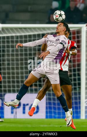 Eindhoven, Niederlande. November 2024. EINDHOVEN, 11.05.2024, Philips Stadion. Niederländischer Fußball. Champions League, Saison 2024/2025. Beschreibung: Pro Shots/Alamy Live News Stockfoto