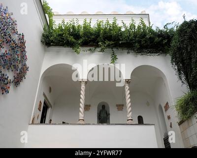 Villa San Michele, Anacapri, Isola di Capri, Capri, Kampanien, Italien, Europa Stockfoto