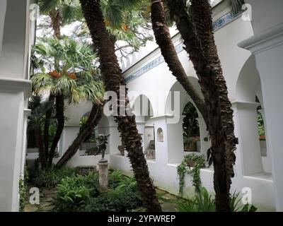 Villa San Michele, Anacapri, Isola di Capri, Capri, Kampanien, Italien, Europa Stockfoto