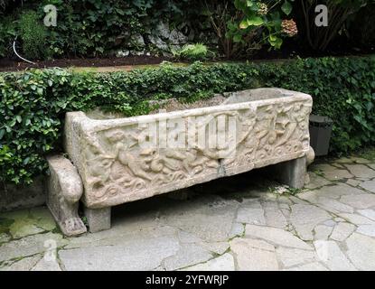 Villa San Michele, Anacapri, Isola di Capri, Capri, Kampanien, Italien, Europa Stockfoto