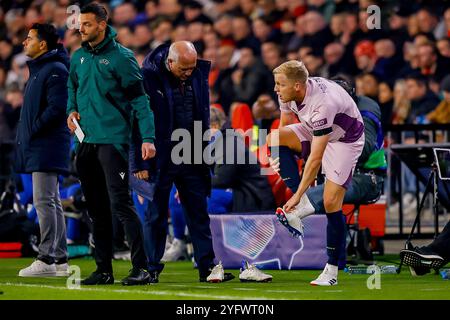 Eindhoven, Niederlande. November 2024. EINDHOVEN, 11.05.2024, Philips Stadion. Niederländischer Fußball. Champions League, Saison 2024/2025. Beschreibung: Pro Shots/Alamy Live News Stockfoto