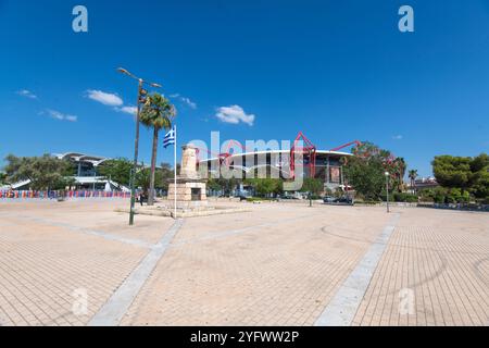 Georgios Karaiskakis-Stadion. Piräus, Athen. Griechenland Stockfoto