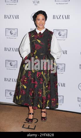 Golda Rosheuvel bei den Harper's Bazaar Women of the Year 2024 Awards in Claridges in London. Bilddatum: Dienstag, 5. November 2024. Stockfoto