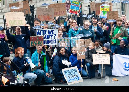 The March for Clean Water, London, UK, 3. November 2024 Stockfoto