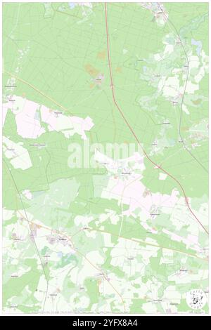 Friedrichshof, Deutschland, Brandenburg, N 52 22' 59''', N 14 7' 59''', Karte, Cartascapes Map veröffentlicht 2024. Erkunden Sie Cartascapes, eine Karte, die die vielfältigen Landschaften, Kulturen und Ökosysteme der Erde enthüllt. Reisen Sie durch Zeit und Raum und entdecken Sie die Verflechtungen der Vergangenheit, Gegenwart und Zukunft unseres Planeten. Stockfoto