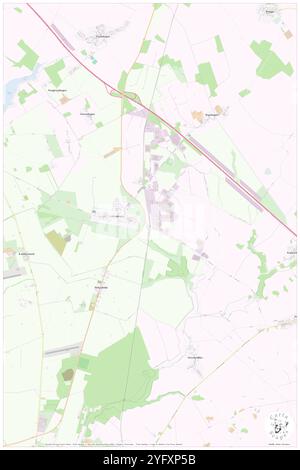 Falkenhagen Gewerbepark Prignitz, Deutschland, Brandenburg, N 53 12' 20'', N 12' 53''', Karte, Cartascapes Map veröffentlicht 2024. Erkunden Sie Cartascapes, eine Karte, die die vielfältigen Landschaften, Kulturen und Ökosysteme der Erde enthüllt. Reisen Sie durch Zeit und Raum und entdecken Sie die Verflechtungen der Vergangenheit, Gegenwart und Zukunft unseres Planeten. Stockfoto