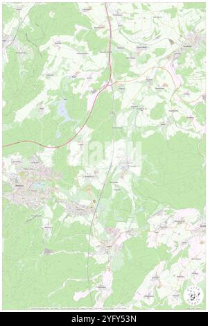 Wolfsberg, Deutschland, Thüringen, N 51 31' 59''', N 10 22' 0''', Karte, Cartascapes Map veröffentlicht 2024. Erkunden Sie Cartascapes, eine Karte, die die vielfältigen Landschaften, Kulturen und Ökosysteme der Erde enthüllt. Reisen Sie durch Zeit und Raum und entdecken Sie die Verflechtungen der Vergangenheit, Gegenwart und Zukunft unseres Planeten. Stockfoto