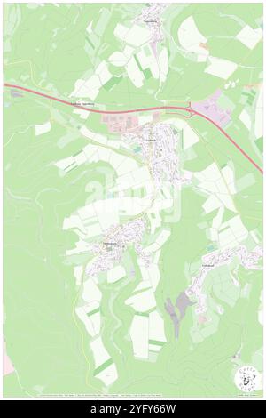 Laubach, DE, Deutschland, Hessen, N 50 22' 10''', N 8 23' 36''', Karte, Cartascapes Map veröffentlicht 2024. Erkunden Sie Cartascapes, eine Karte, die die vielfältigen Landschaften, Kulturen und Ökosysteme der Erde enthüllt. Reisen Sie durch Zeit und Raum und entdecken Sie die Verflechtungen der Vergangenheit, Gegenwart und Zukunft unseres Planeten. Stockfoto