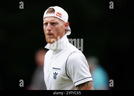 Aktenfoto vom 18.09.2024 von Ben Stokes. England Test Captain Ben Stokes wird im nächsten Jahr in der Indian Premier League abwesend sein, nachdem er sich gegen die Teilnahme an der Spielerauktion in Dschidda, Saudi-Arabien, entschieden hat. Ausgabedatum: Dienstag, 5. November 2024. Stockfoto