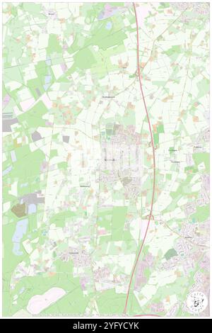 Kirchhellen-Feldhausen Pfarrkirche St. Johannes der Taeufer, Regierungsbezirk Münster, DE, Deutschland, Nordrhein-Westfalen, n 51 36' 13'', N 6 55' 3'', Karte, Cartascapes Map, veröffentlicht 2024. Erkunden Sie Cartascapes, eine Karte, die die vielfältigen Landschaften, Kulturen und Ökosysteme der Erde enthüllt. Reisen Sie durch Zeit und Raum und entdecken Sie die Verflechtungen der Vergangenheit, Gegenwart und Zukunft unseres Planeten. Stockfoto