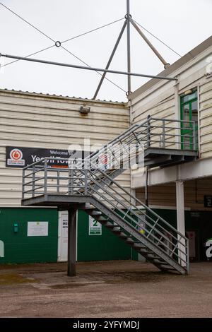 Yeovil Town FC Stadion Huish Park Stockfoto