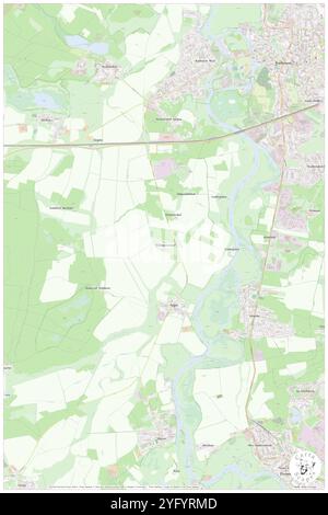 Wilhelminenhof, Deutschland, Brandenburg, N 52 34' 17'', N 12 18' 2''', Karte, Kartenausgabe 2024. Erkunden Sie Cartascapes, eine Karte, die die vielfältigen Landschaften, Kulturen und Ökosysteme der Erde enthüllt. Reisen Sie durch Zeit und Raum und entdecken Sie die Verflechtungen der Vergangenheit, Gegenwart und Zukunft unseres Planeten. Stockfoto