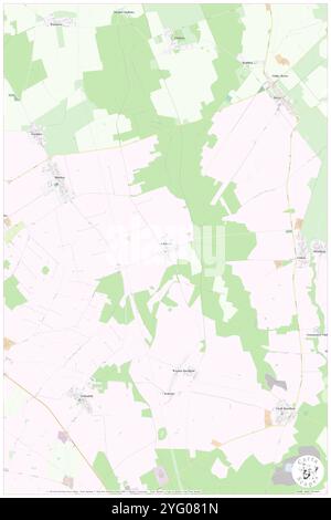 Klockow, DE, Deutschland, Brandenburg, N 53 9' 5''', N 11 50' 36''', Karte, Cartascapes Map veröffentlicht 2024. Erkunden Sie Cartascapes, eine Karte, die die vielfältigen Landschaften, Kulturen und Ökosysteme der Erde enthüllt. Reisen Sie durch Zeit und Raum und entdecken Sie die Verflechtungen der Vergangenheit, Gegenwart und Zukunft unseres Planeten. Stockfoto