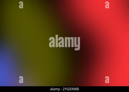 Abstrakter Farbverlauf Hintergrund körniges Orange Blau Gelb weiß Rauschen Textur Hintergrundbanner Poster Kopfzeile Cover Design Stockfoto