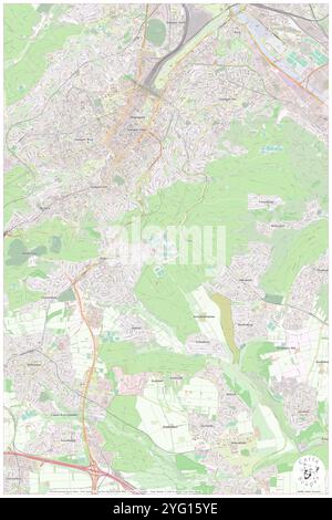 Haltestelle Waldau, Regierungsbezirk Stuttgart, DE, Deutschland, Baden-Württemberg, n 48 45' 5''', N 9 11' 19'', Karte, Cartascapes Map, veröffentlicht 2024. Erkunden Sie Cartascapes, eine Karte, die die vielfältigen Landschaften, Kulturen und Ökosysteme der Erde enthüllt. Reisen Sie durch Zeit und Raum und entdecken Sie die Verflechtungen der Vergangenheit, Gegenwart und Zukunft unseres Planeten. Stockfoto