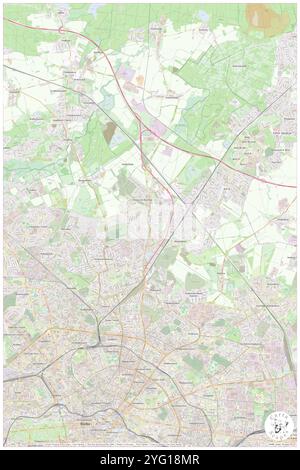 Bezirk Pankow, DE, Deutschland, Berlin, N 52 36' 0'', N 13 25' 59''', Karte, Cartascapes Map, veröffentlicht 2024. Erkunden Sie Cartascapes, eine Karte, die die vielfältigen Landschaften, Kulturen und Ökosysteme der Erde enthüllt. Reisen Sie durch Zeit und Raum und entdecken Sie die Verflechtungen der Vergangenheit, Gegenwart und Zukunft unseres Planeten. Stockfoto