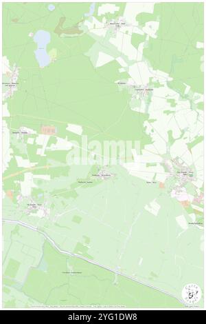 Haltepunkt Wusswerk, DE, Deutschland, Brandenburg, N 51 55' 59''', N 14 3' 0''', Karte, Cartascapes Map veröffentlicht 2024. Erkunden Sie Cartascapes, eine Karte, die die vielfältigen Landschaften, Kulturen und Ökosysteme der Erde enthüllt. Reisen Sie durch Zeit und Raum und entdecken Sie die Verflechtungen der Vergangenheit, Gegenwart und Zukunft unseres Planeten. Stockfoto