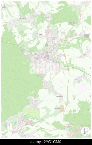 Radeberg, DE, Deutschland, Sachsen, N 51 6' 42''', N 13 54' 45''', Karte, Cartascapes Map, veröffentlicht 2024. Erkunden Sie Cartascapes, eine Karte, die die vielfältigen Landschaften, Kulturen und Ökosysteme der Erde enthüllt. Reisen Sie durch Zeit und Raum und entdecken Sie die Verflechtungen der Vergangenheit, Gegenwart und Zukunft unseres Planeten. Stockfoto