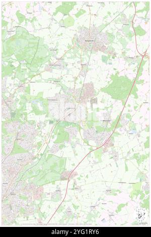 Ahrensburg, DE, Deutschland, Schleswig-Holstein, N 53 40' 7''', N 10 14' 6''', Karte, Karte, Kartenausgabe 2024. Erkunden Sie Cartascapes, eine Karte, die die vielfältigen Landschaften, Kulturen und Ökosysteme der Erde enthüllt. Reisen Sie durch Zeit und Raum und entdecken Sie die Verflechtungen der Vergangenheit, Gegenwart und Zukunft unseres Planeten. Stockfoto