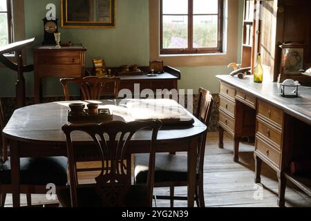 Garten und Haus von Johann Wolfgang von Goethe, Weimar, Deutschland Stockfoto