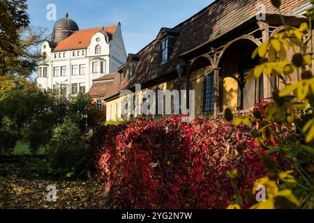 Garten und Haus von Johann Wolfgang von Goethe, Weimar, Deutschland Stockfoto