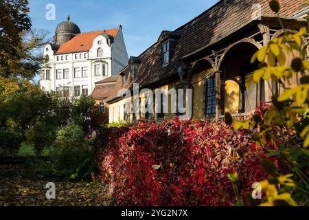 Garten und Haus von Johann Wolfgang von Goethe, Weimar, Deutschland Stockfoto