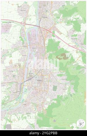 AKZENT STADTHOTEL HEILBRONN, Regierungsbezirk Stuttgart, Deutschland, Baden-Württemberg, n 49 9' 14'', N 9 13' 24'', Karte, Cartascapes Map, veröffentlicht 2024. Erkunden Sie Cartascapes, eine Karte, die die vielfältigen Landschaften, Kulturen und Ökosysteme der Erde enthüllt. Reisen Sie durch Zeit und Raum und entdecken Sie die Verflechtungen der Vergangenheit, Gegenwart und Zukunft unseres Planeten. Stockfoto