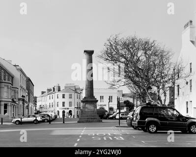 Der Platz in Castletown, Isle of man Stockfoto