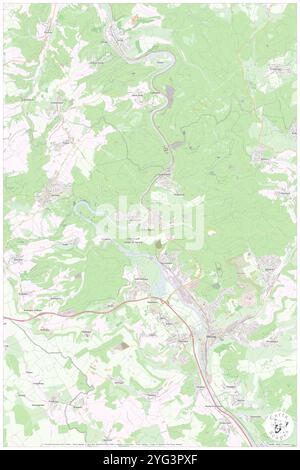 Mettlach, DE, Deutschland, Saarland, N 49 30' 0'', N 6 35' 59''', Karte, Cartascapes Map 2024 veröffentlicht. Erkunden Sie Cartascapes, eine Karte, die die vielfältigen Landschaften, Kulturen und Ökosysteme der Erde enthüllt. Reisen Sie durch Zeit und Raum und entdecken Sie die Verflechtungen der Vergangenheit, Gegenwart und Zukunft unseres Planeten. Stockfoto