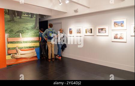 pic Shows: Nice France Oktober 2024 Ausstellung Vivian Maier das Museum für Fotografie ehrt Vivian Maier, eine Gouvernante für Kinder in den Vereinigten Staaten Stockfoto