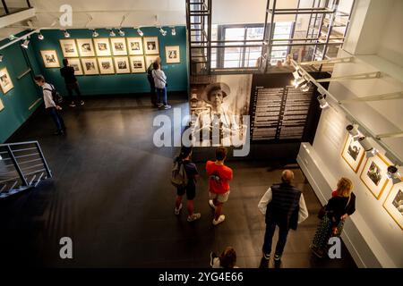 pic Shows: Nice France Oktober 2024 Ausstellung Vivian Maier das Museum für Fotografie ehrt Vivian Maier, eine Gouvernante für Kinder in den Vereinigten Staaten Stockfoto