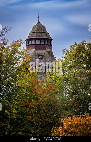 Das Schloss Wommen in Hessen Stockfoto