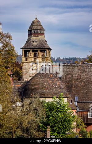 Das Schloss Wommen in Hessen Stockfoto