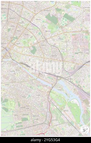 Friedrichshain Bezirk, DE, Deutschland, Berlin, N 52 30' 56''', N 13 27' 17''', Karte, Cartascapes Map, veröffentlicht 2024. Erkunden Sie Cartascapes, eine Karte, die die vielfältigen Landschaften, Kulturen und Ökosysteme der Erde enthüllt. Reisen Sie durch Zeit und Raum und entdecken Sie die Verflechtungen der Vergangenheit, Gegenwart und Zukunft unseres Planeten. Stockfoto