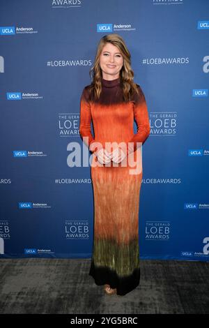 Vonnie Quinn während der Gerald Loeb Awards 2024, die von der UCLA Anderson verliehen wurden, die am Donnerstag, 10. Oktober 2024 im Rainbow Room in New York City, New York, USA, ausgetragen wurden. Quelle: Jennifer Graylock-Graylock.com Stockfoto