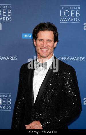 Andy Peeke während der Gerald Loeb Awards 2024, die von der UCLA Anderson verliehen wurden, die am Donnerstag, 10. Oktober 2024 im Rainbow Room in New York City, New York, USA, ausgetragen wurden. Quelle: Jennifer Graylock-Graylock.com Stockfoto